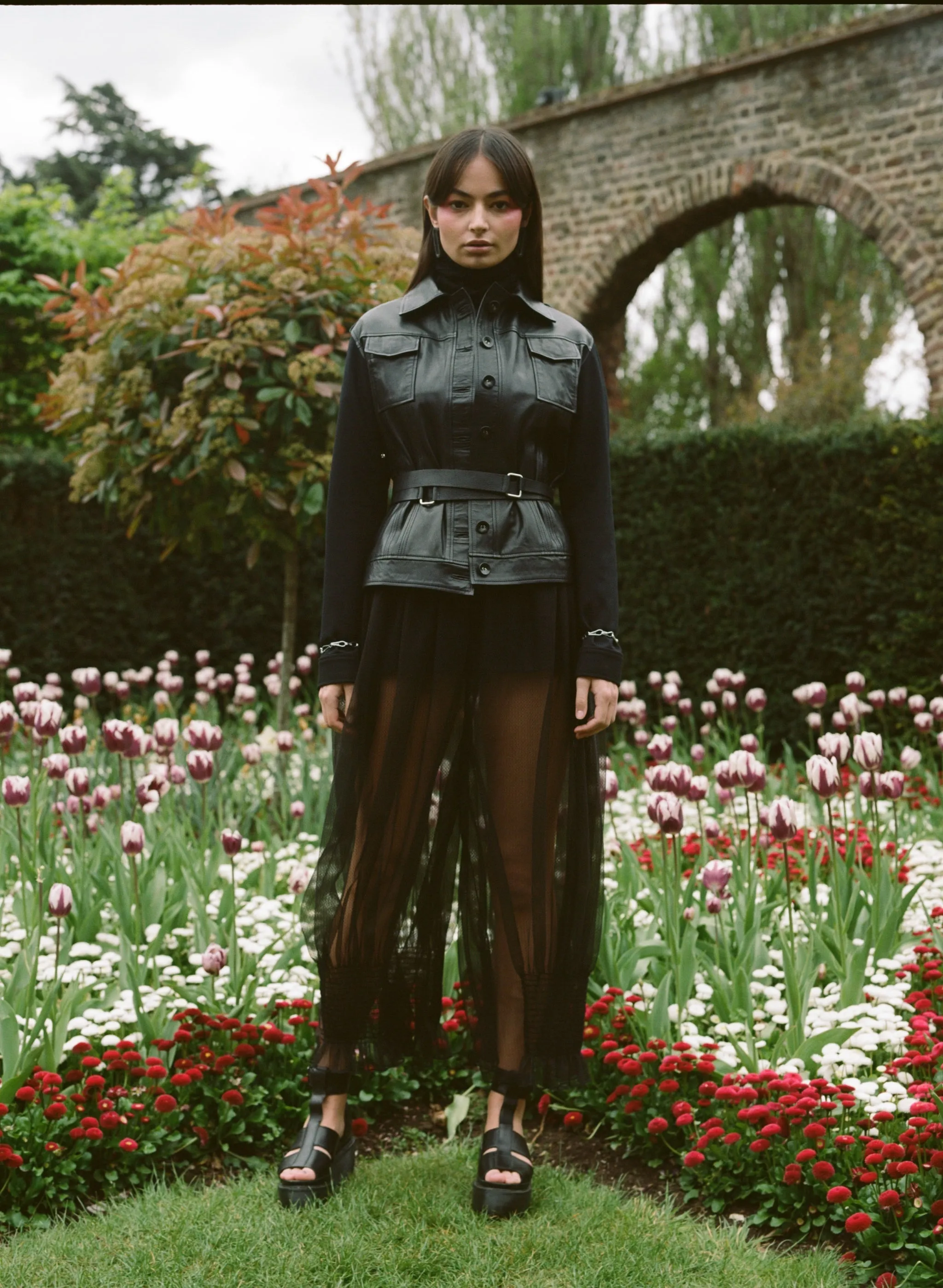 Alter Ego Leather Biker Jacket