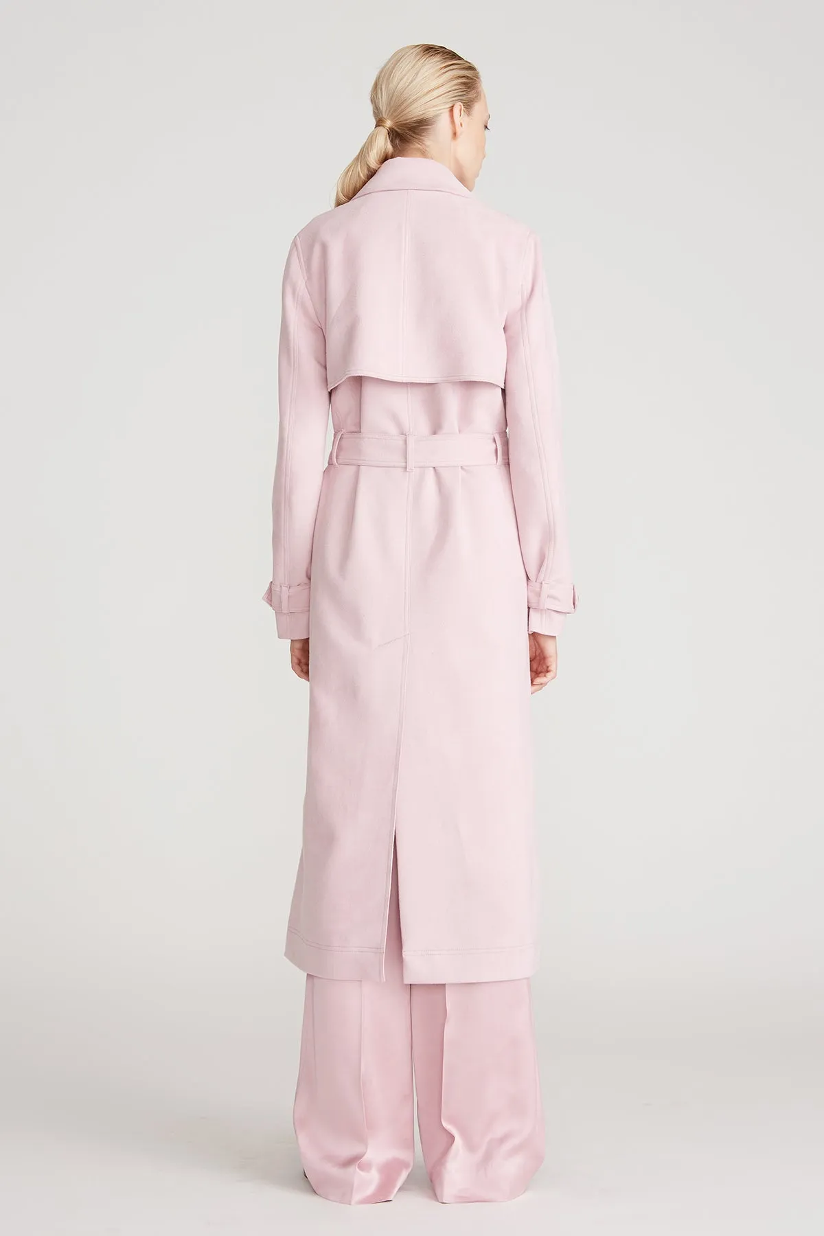 Auburn Ultrasuede Trench