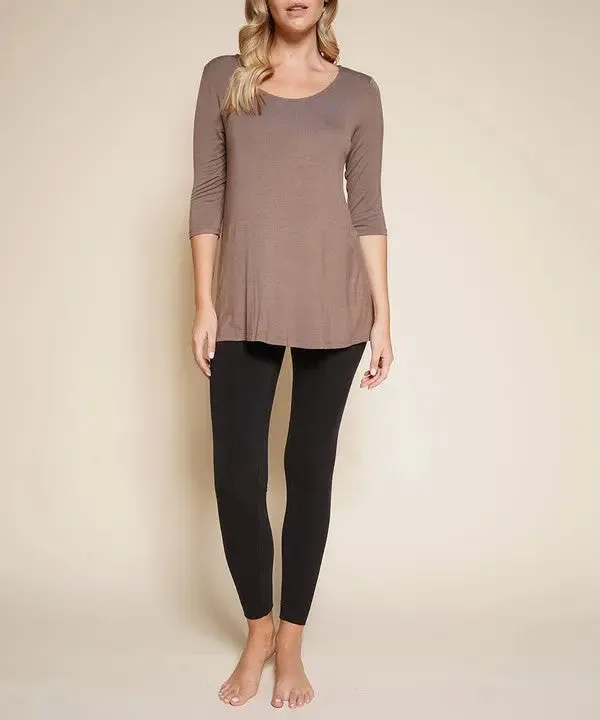 Bamboo Elbow Tunic T