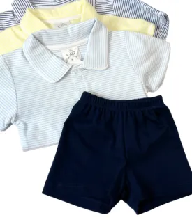 BCC Navy Knit Shorts, Size 5 & UP