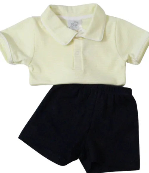 BCC Navy Knit Shorts, Size 5 & UP
