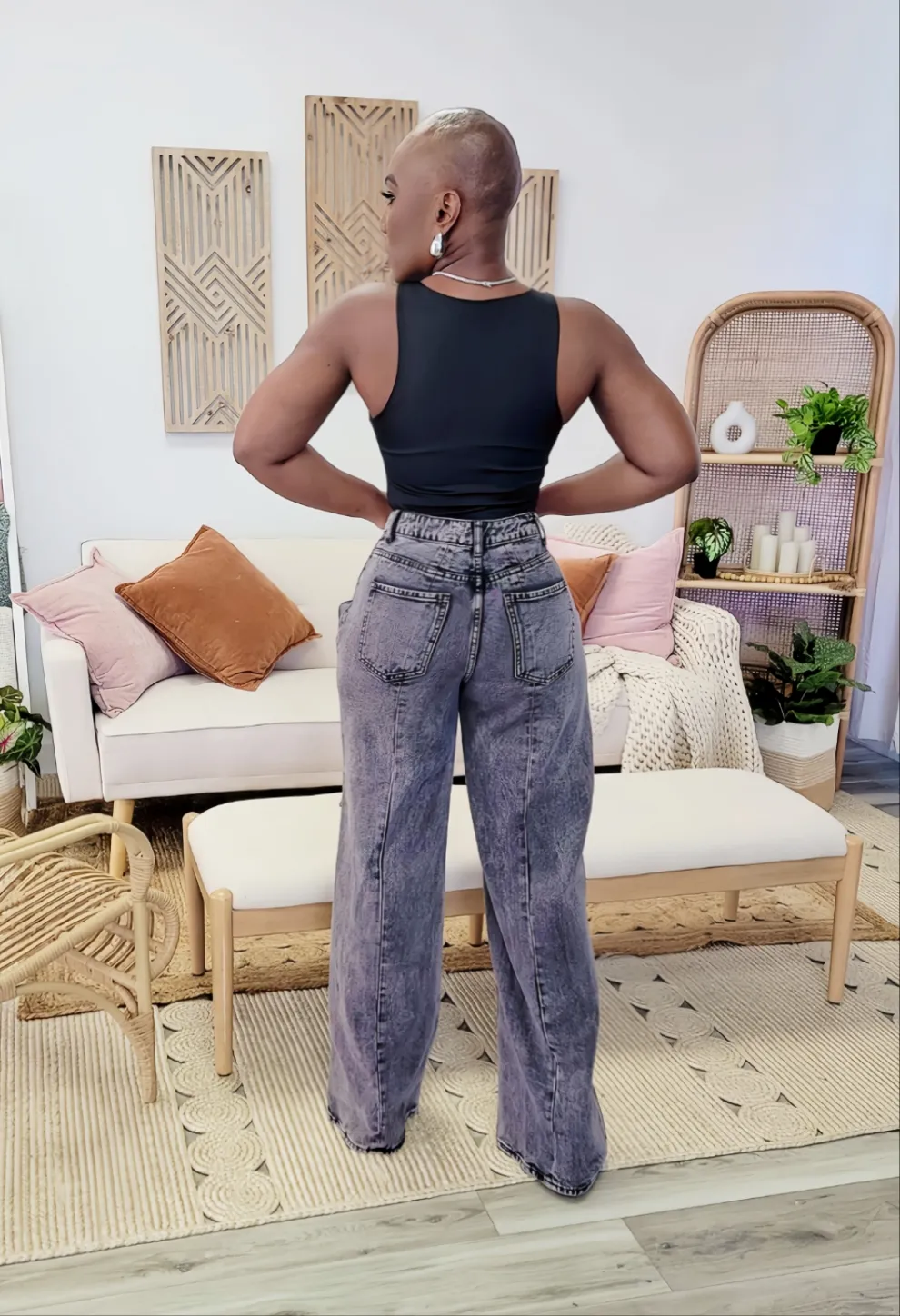Cut Out Jeans