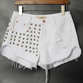 Fashion Denim High Waist Shorts