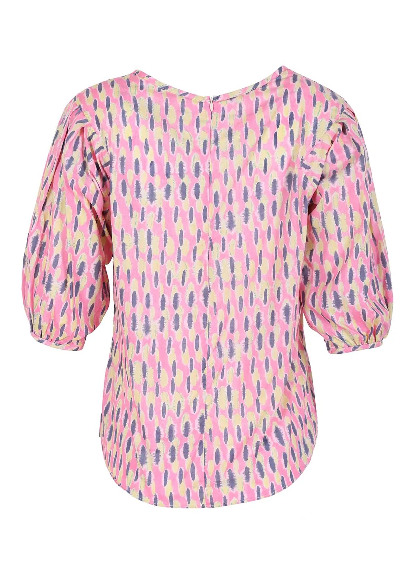 Ibiza Blouse Watermelon in Cotton