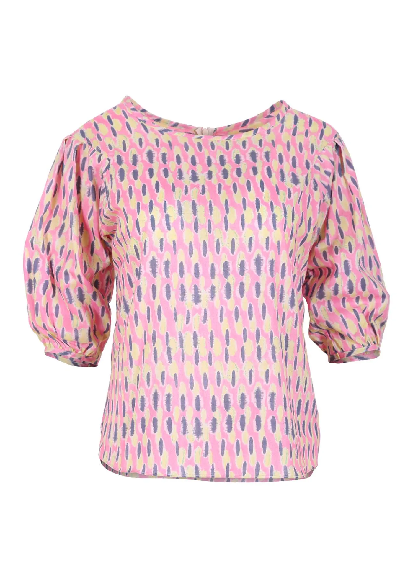 Ibiza Blouse Watermelon in Cotton