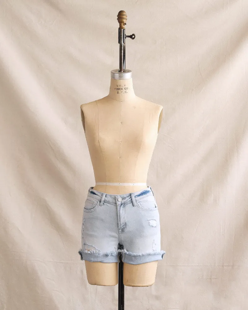 Lana Distressed Shorts