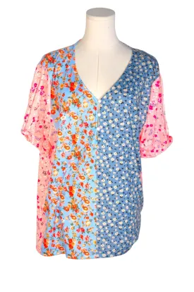 MADE WITH LOVE Women Blouses Regular fit in Pink - XXL