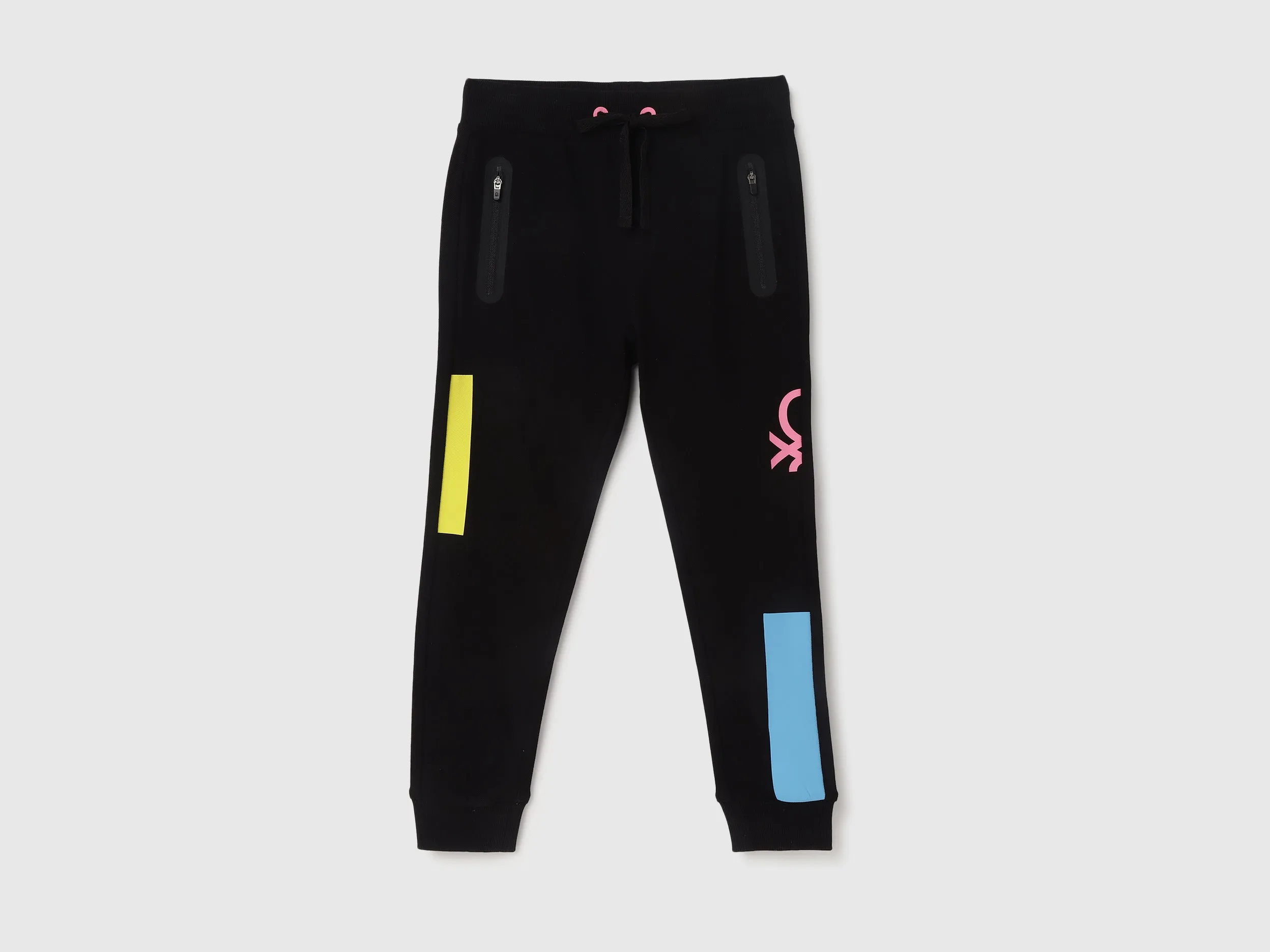 Printed Regular Fit Mid Waist Joggers