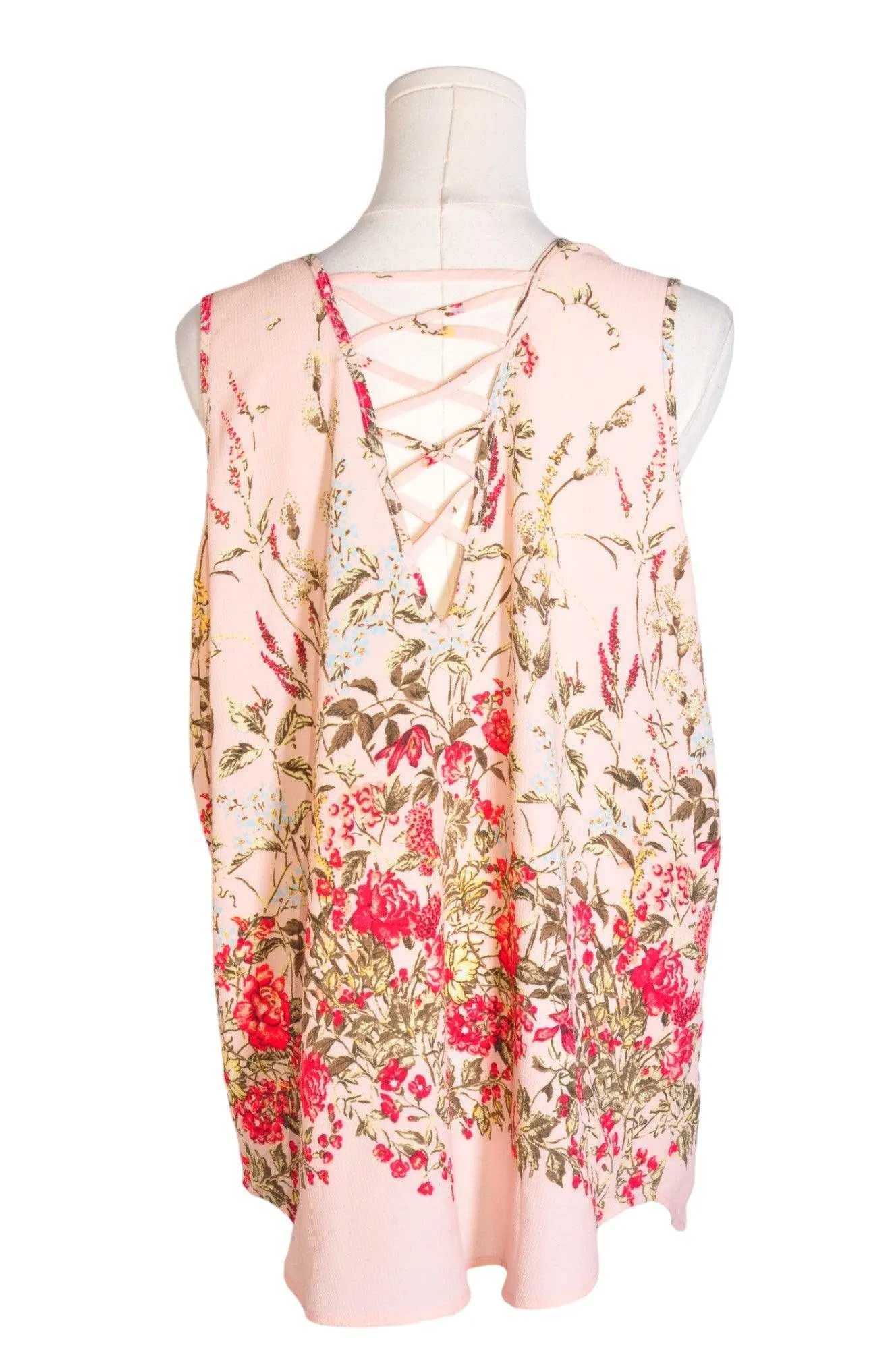 UNBRANDED Women Blouses Regular fit in Pink - 1XL