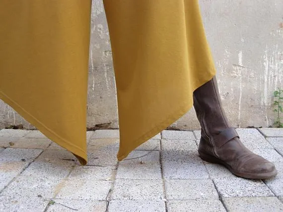 Wide Leg Triangular Women's Pants