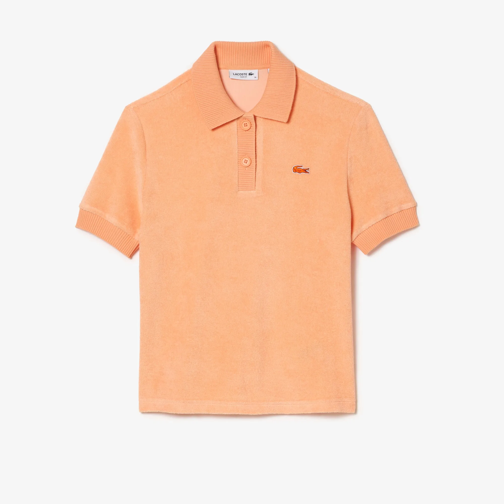 Women’s Lacoste Slim Fit Organic Cotton Terry Polo Shirt