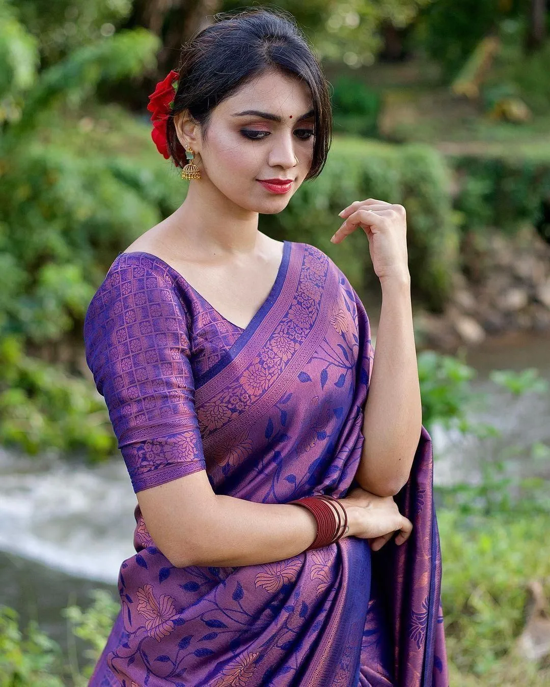 Women's Wedding Special Jacquard Saree