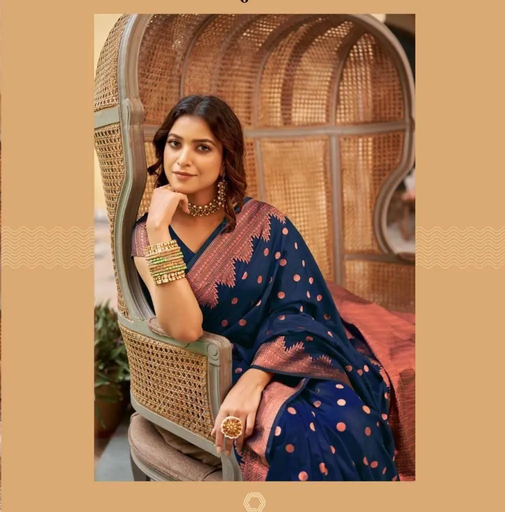 Women's Wedding Special Jacquard Saree