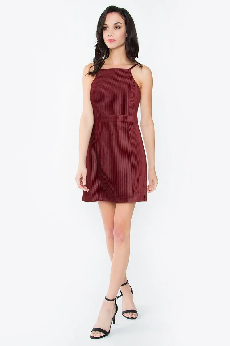 Xandra Plum Dress