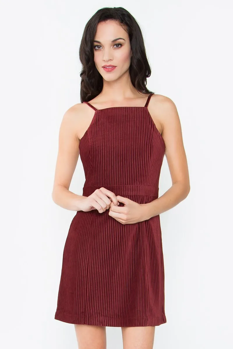 Xandra Plum Dress