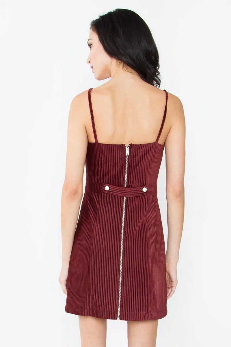 Xandra Plum Dress