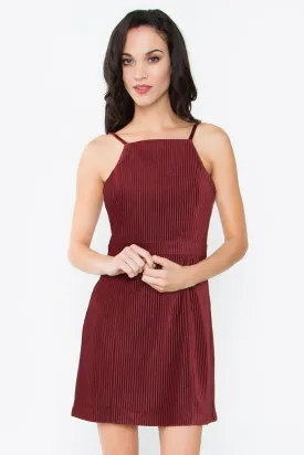 Xandra Plum Dress